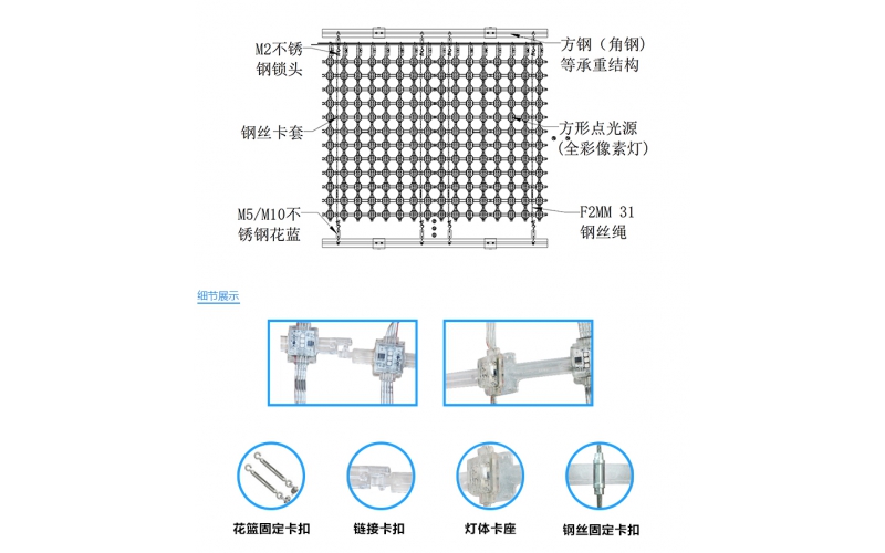 P62.5全彩網格屏，網格軟屏，戶外LED網格屏