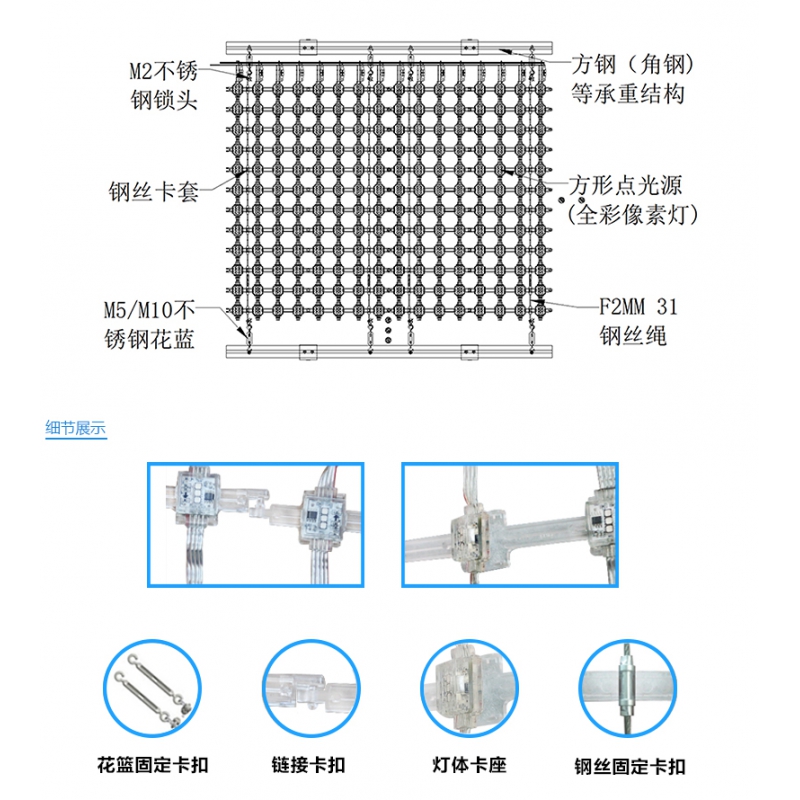 P62.5全彩網(wǎng)格屏，網(wǎng)格軟屏，戶(hù)外LED網(wǎng)格屏